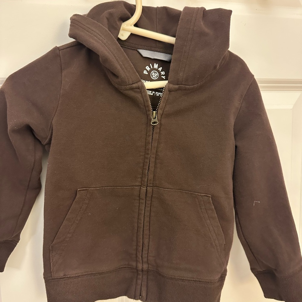 Hooded zip jacket - Size 12-18 months Primary Brand